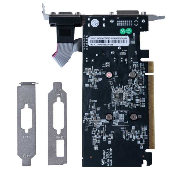 TURBOX R7 240 KNİGHT ZEN N 4GB DDR3 128Bit VGA/DVI/HDMI 16X AMD