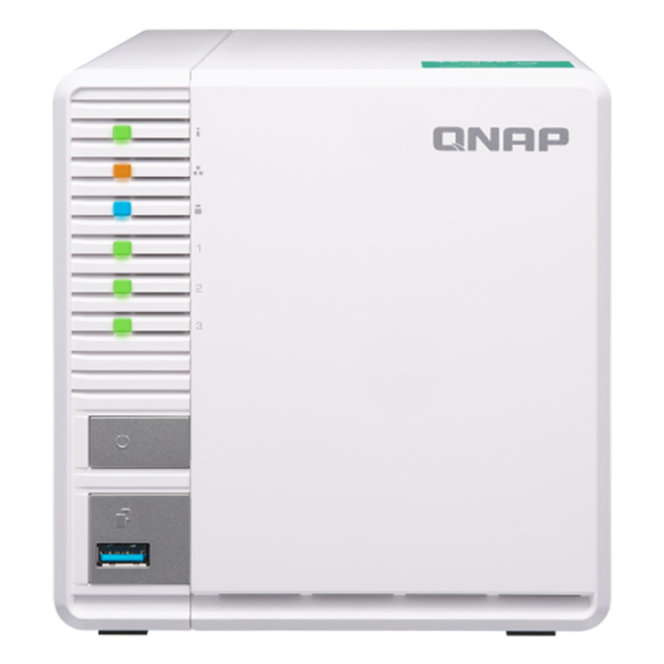 QNAP TS-328-2GB RAM 3 Hdd Yuvalı Tower NAS