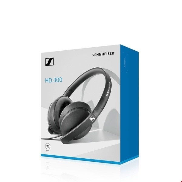 Sennheiser HD 300 Black On-Ear Headphones