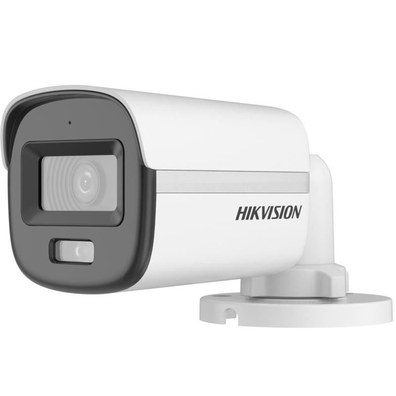 HIKVISION DS-2CE10DF0T-LPFS 2MP 2.8MM CMOS 1080P 20MT IP 67 HD-TVI DAHİLİ SES COLOR-VU IR BULLET KAMERA