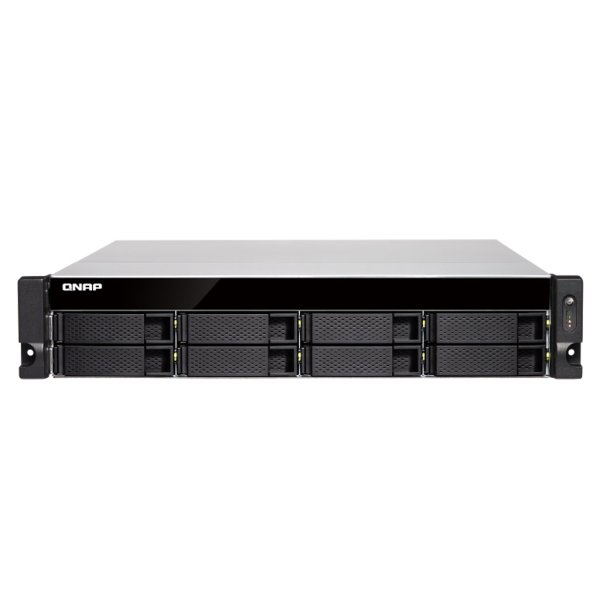 QNAP TS-883XU-RP-E2124-8GB RAM 8 Hdd Yuvalı RACK NAS