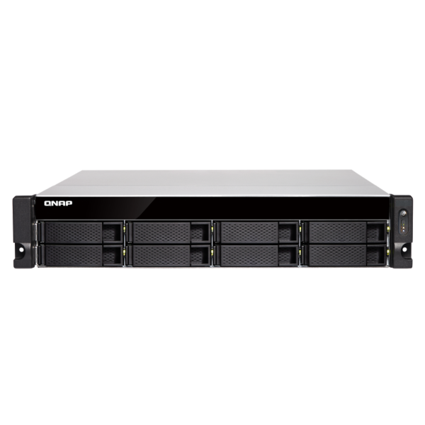 QNAP TS-883XU-RP-E2124-8GB RAM 8 Hdd Yuvalı RACK NAS