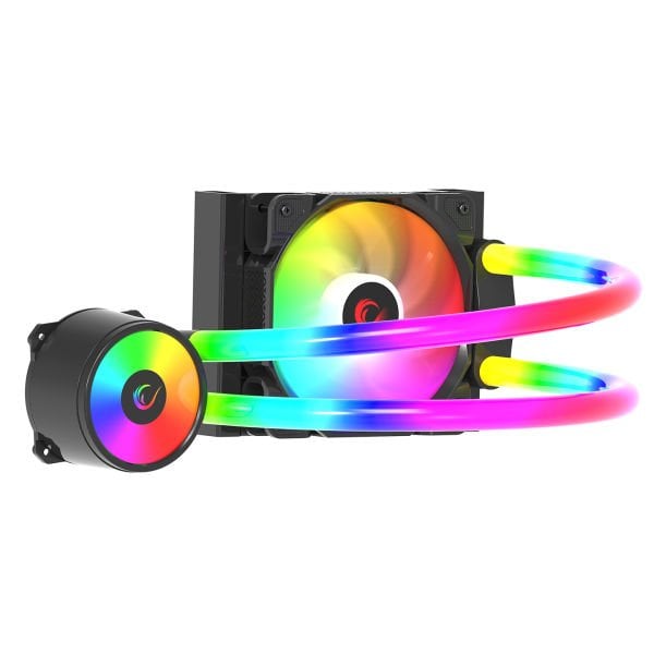 RAMPAGE ICEBLADE C4 120MM LGA1700/AM5 SOKET SIVI SOĞUTMALI CPU FAN ARGB / TÜP LEDLİ