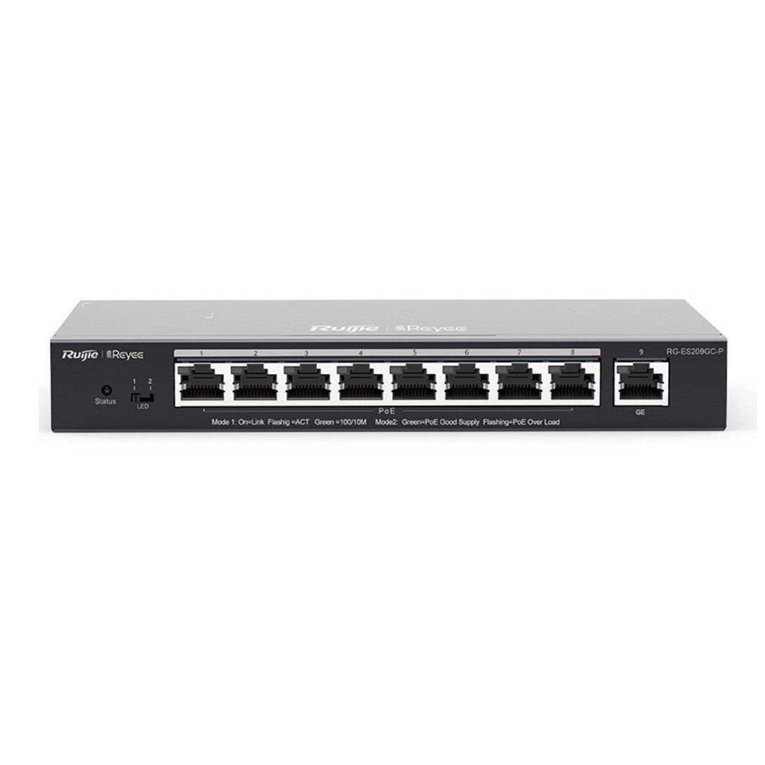 RG-ES209GC-P 9 Port Gigabit Smart Poe Switch