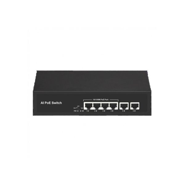 ODS ODS-4P2U 4 PORT POE 10/100 2FE UPLINK 36W YONETILEMEZ SWITCH