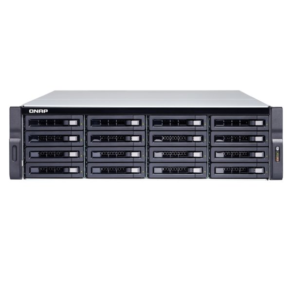 QNAP TDS-16489U-SE1-R2 64GB RAM Dual CPU 16+4 Hdd Yuvalı RACK SAS NAS