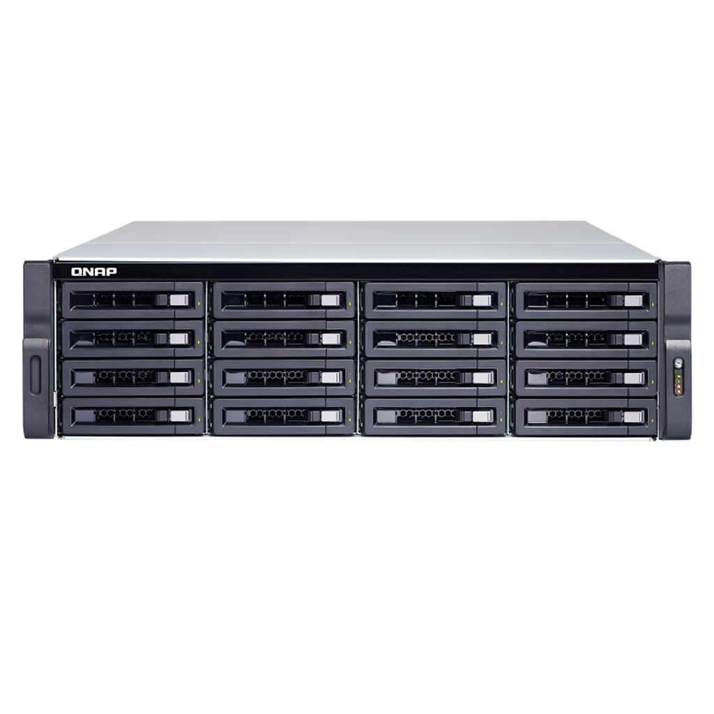 QNAP TDS-16489U-SE1-R2 64GB RAM Dual CPU 16+4 Hdd Yuvalı RACK SAS NAS