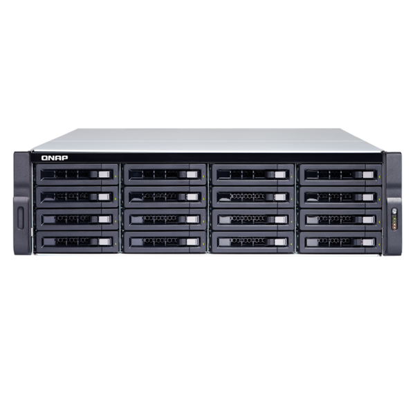 QNAP TDS-16489U-SE1-R2 64GB RAM Dual CPU 16+4 Hdd Yuvalı RACK SAS NAS