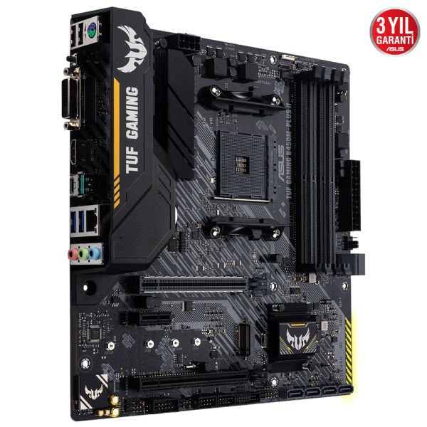 ASUS TUF GAMING B450-PLUS II 4xDDR4 DP/HDMI 16X 2xM.2 AM4 ANAKART
