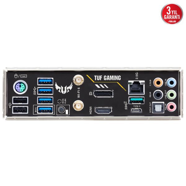 ASUS TUF GAMING B550M-PLUS WIFI II 4xDDR4 DP/HDMI 2xM.2 AM4 ANAKART