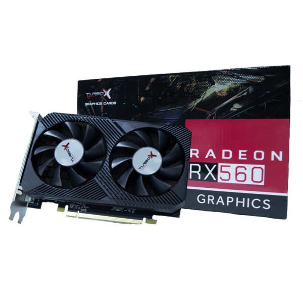 TURBOX ARCADE HERO N RX560 4GB GDDR5 128Bit DVI/HDMI/DP PCI-E 4.0