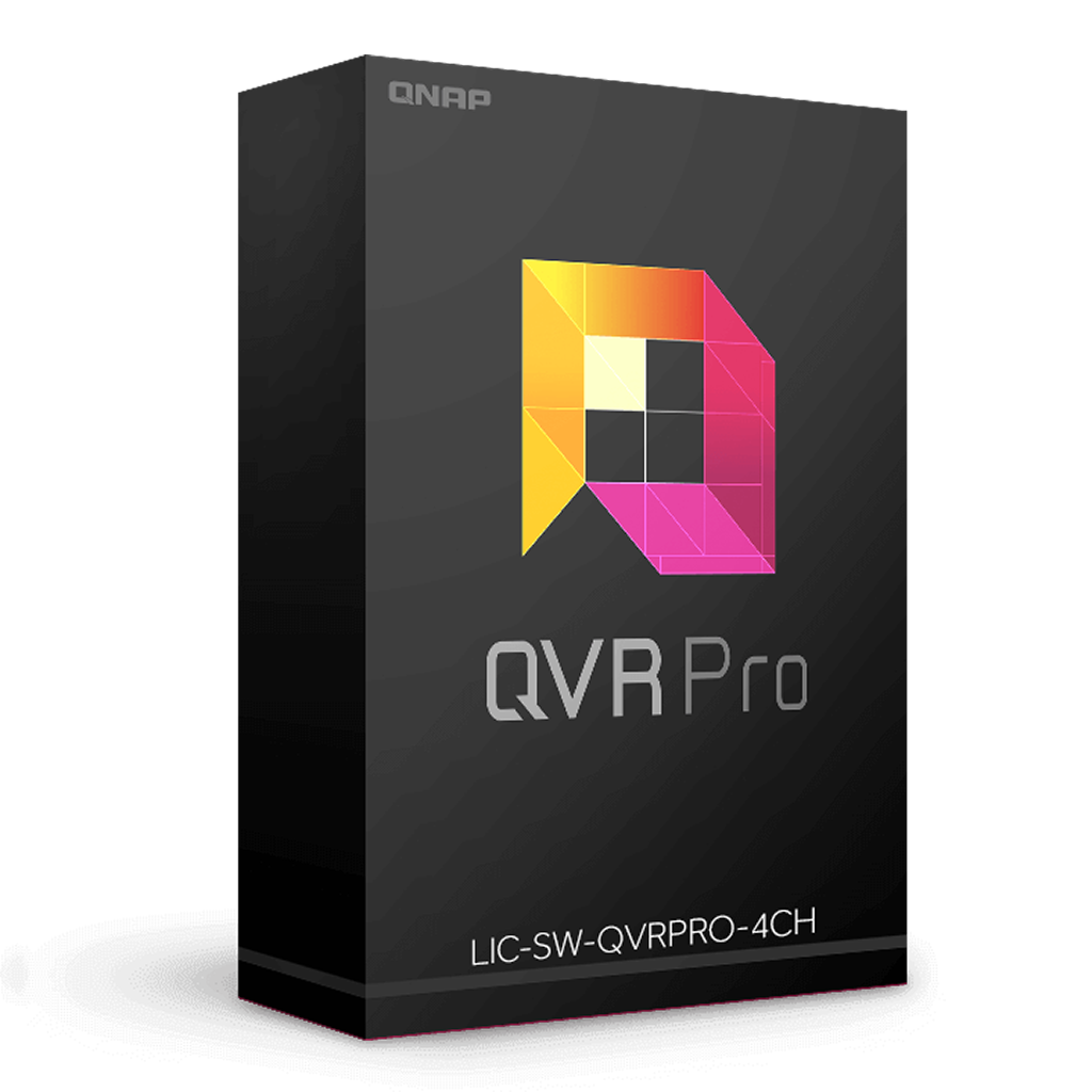 QNAP LIC-SW-QVRPRO-4CH 4 Kanal QVR PRO Kamera Lisans