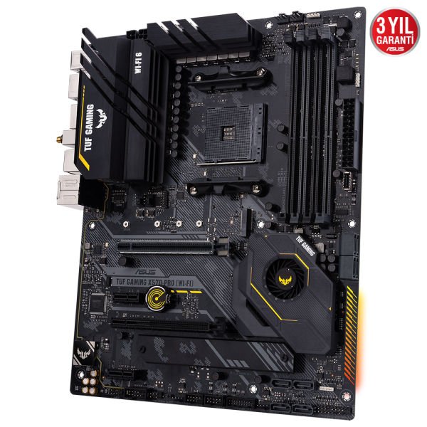 ASUS TUF GAMING X570-PRO WI-FI 4xDDR4 DP/HDMI 2xM.2 AM4 ANAKART