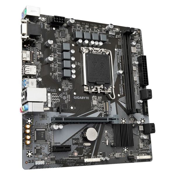 GIGABYTE H610M-H 2xDDR5 VGA/HDMI 1xM.2 1xGLAN 1700P ANAKART