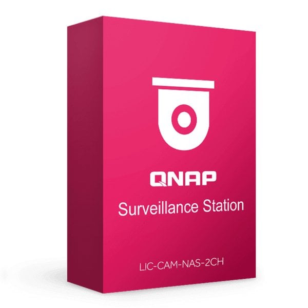 QNAP LIC-CAM-NAS-2CH 2 Kanal Surveillance Kamera Lisans