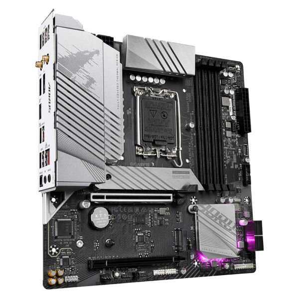 GIGABYTE B760M-AORUS-ELITE-AX 4xDDR5 HDMI/DP 2xM.2 1xGLAN 1700P ANAKART
