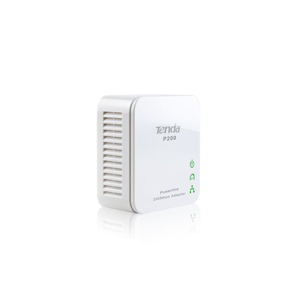 TENDA P200KIT 200MBPS 2.4GHz INDOOR REPEATER POWERLINE ADAPTOR