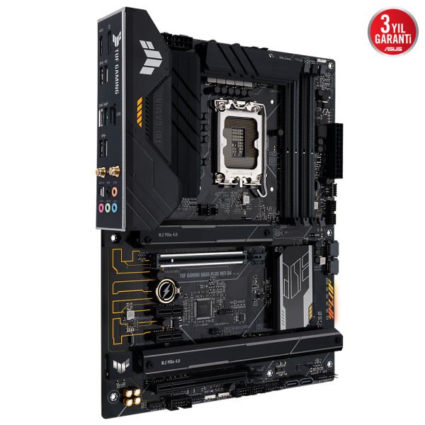 ASUS TUF GAMING B660-PLUS WIFI D4 4xDDR4 HDMI/DP 3xM.2 1xGLAN 1700P ANAKART