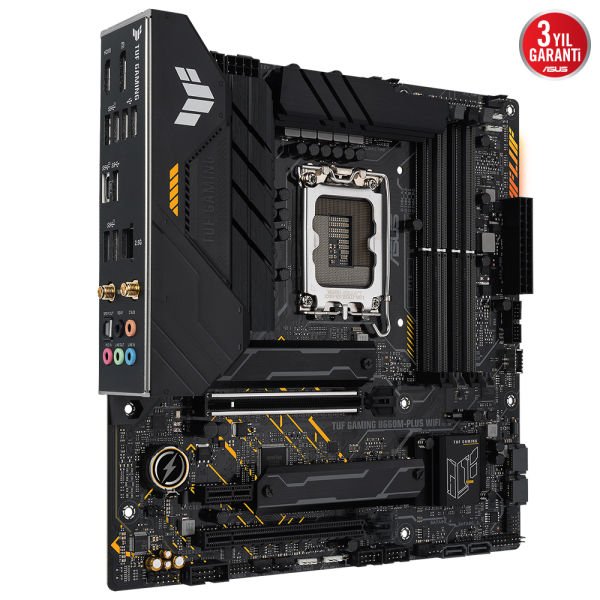 ASUS TUF GAMING B660M-PLUS WIFI 4xDDR4 HDMI/DP 2xM.2 1xGLAN 1700P ANAKART