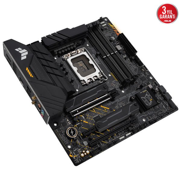 ASUS TUF GAMING B660M-PLUS WIFI 4xDDR4 HDMI/DP 2xM.2 1xGLAN 1700P ANAKART