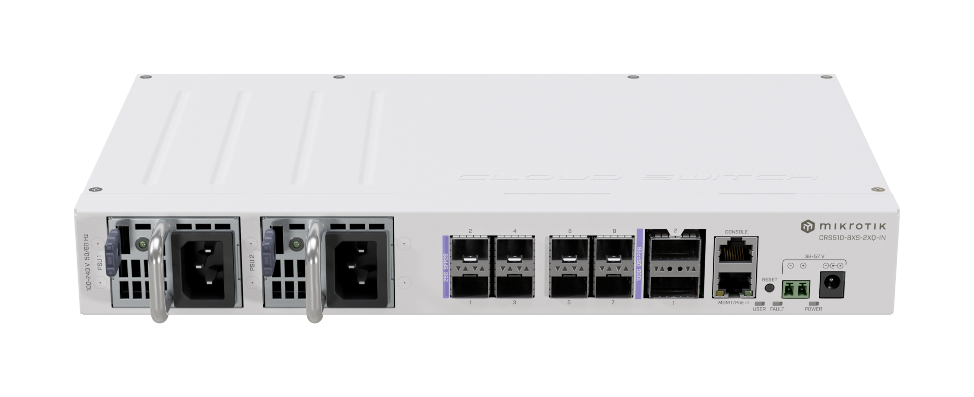 Mikrotik CRS510-8XS-2XQ 100 Gigabit Switch