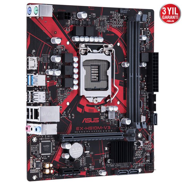 ASUS EX-H510M-V3 2xDDR4 HDMI 1xGLAN 1200Pin ANAKART