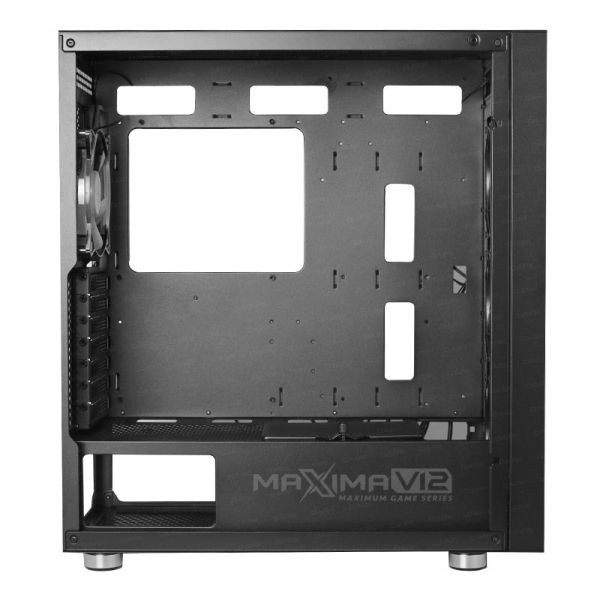 DARK MAXIMA V12 PSU YOK 4x12CM ARGB FAN MIDI TOWER 2xUSB2.0/2xUSB3.0 SİYAH GAMING KASA DKCHMAXV12