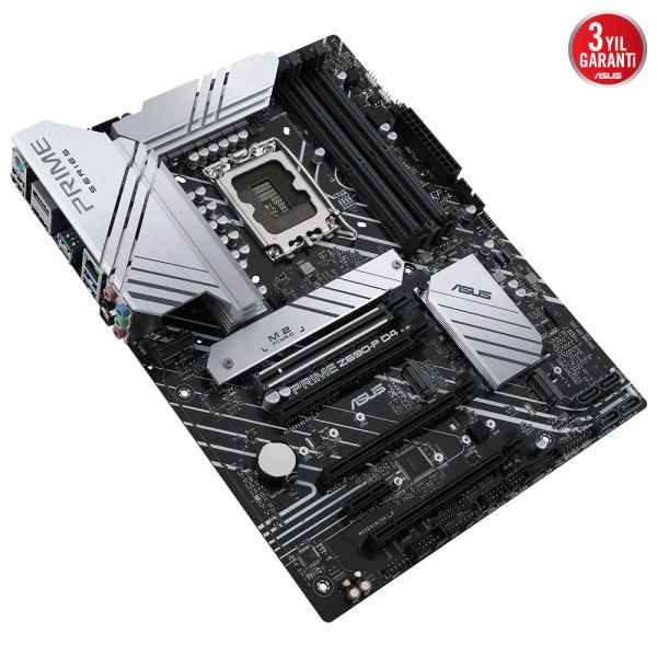ASUS PRIME Z690-P D4-CSM 4xDDR4 HDMI/DP 3xM.2 1xGLAN 1700P ANAKART