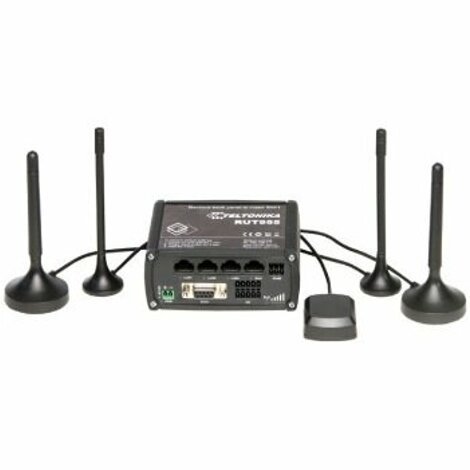 Teltonika RUT955 4G/LTE Wlan Router, GPS, I/O ve RS232/RS485 destekli