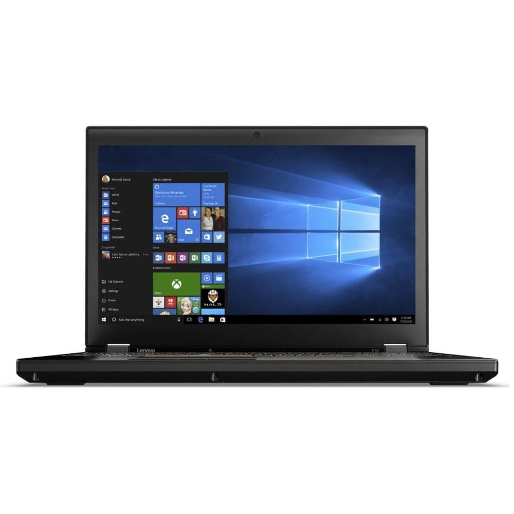 Lenovo ThinkPad P50 Notebook - 15.6'', i7 6. Nesil, 16 GB Ram, 256 GB M2 SSD