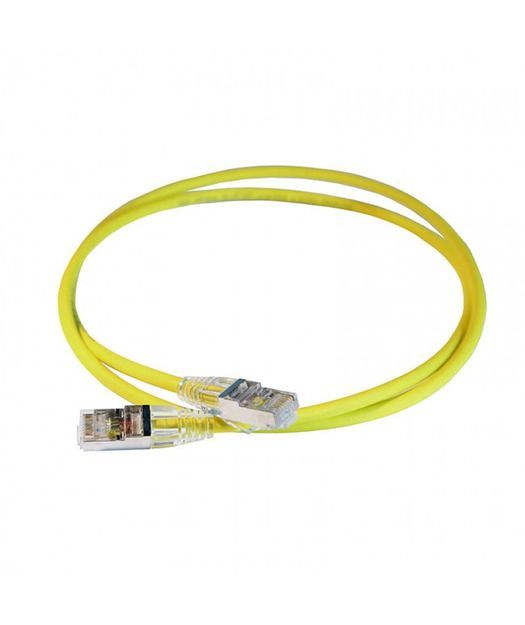 Cat6A S/FTP HD Patch Cord LSZH 1m Sarı