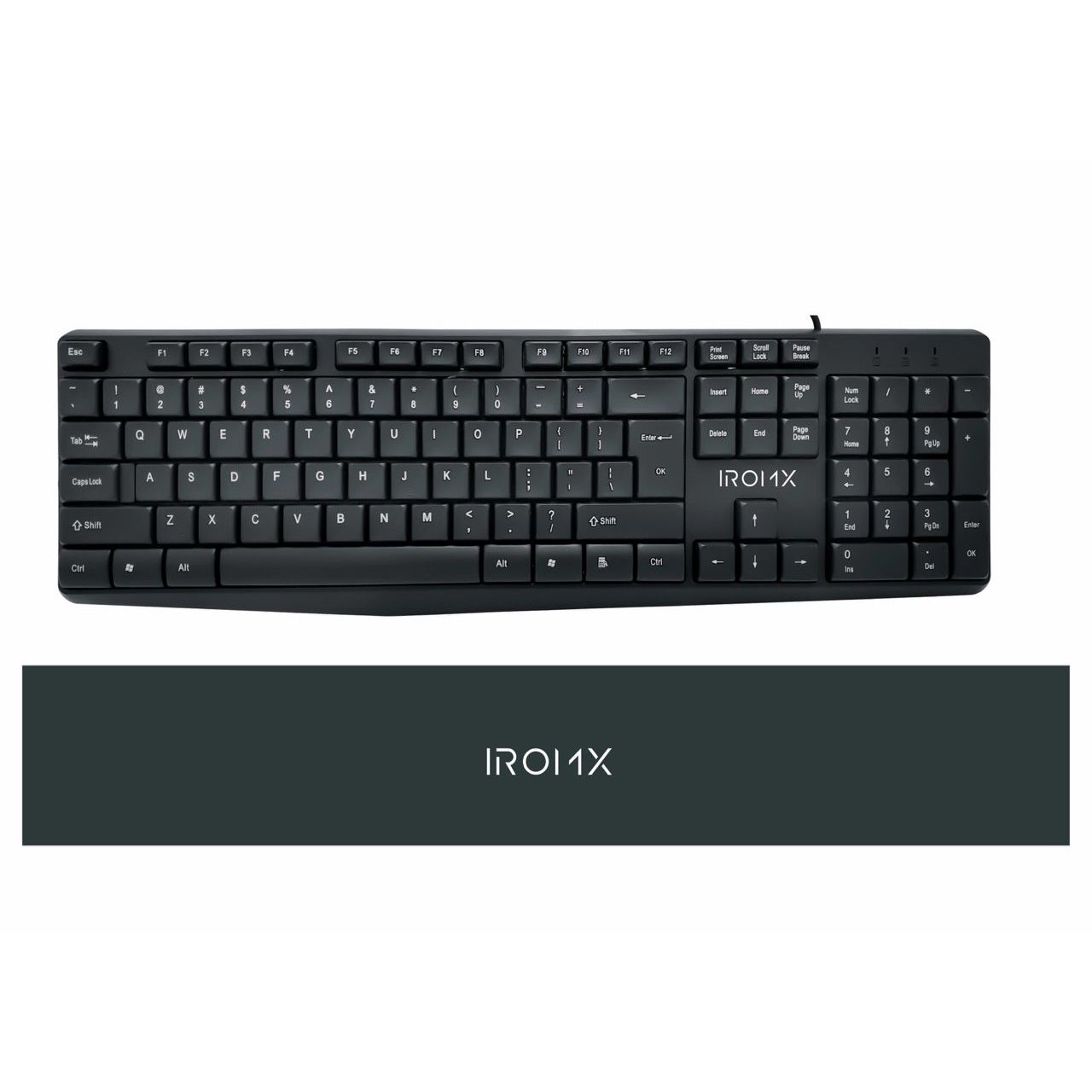 IROMX K15 TR KABLOLU STANDART SİYAH Q KLAVYE