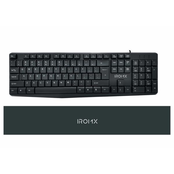 IROMX K15 TR KABLOLU STANDART SİYAH Q KLAVYE