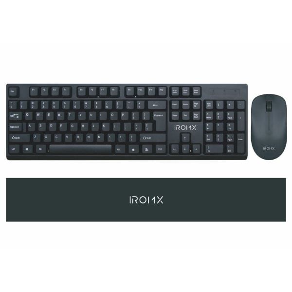 IROMX WS732 TR KABLOSUZ STANDART SİYAH WİRELESS Q KLAVYE+MOUSE