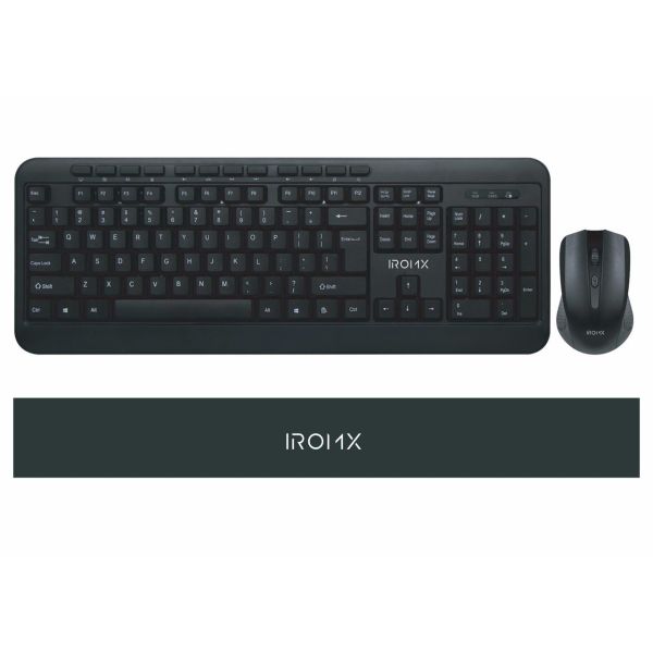 IROMX WS881 TR KABLOSUZ MULTİMEDYA SİYAH WİRELESS Q KLAVYE+MOUSE