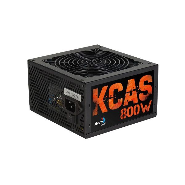 AEROCOOL KCAS PLUS 800W 80+BR 12cm FANLI POWER SUPPLY AKTIF PFC AE-KCASP800