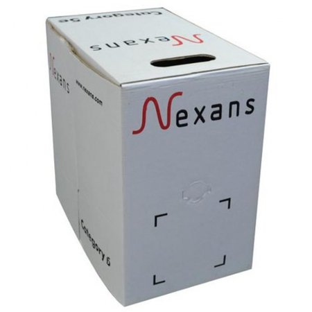 Nexans  NEX1611TFA Profesyonel Cat 6 - 23AWG - LZSH KABLO 305mt -0.58mm