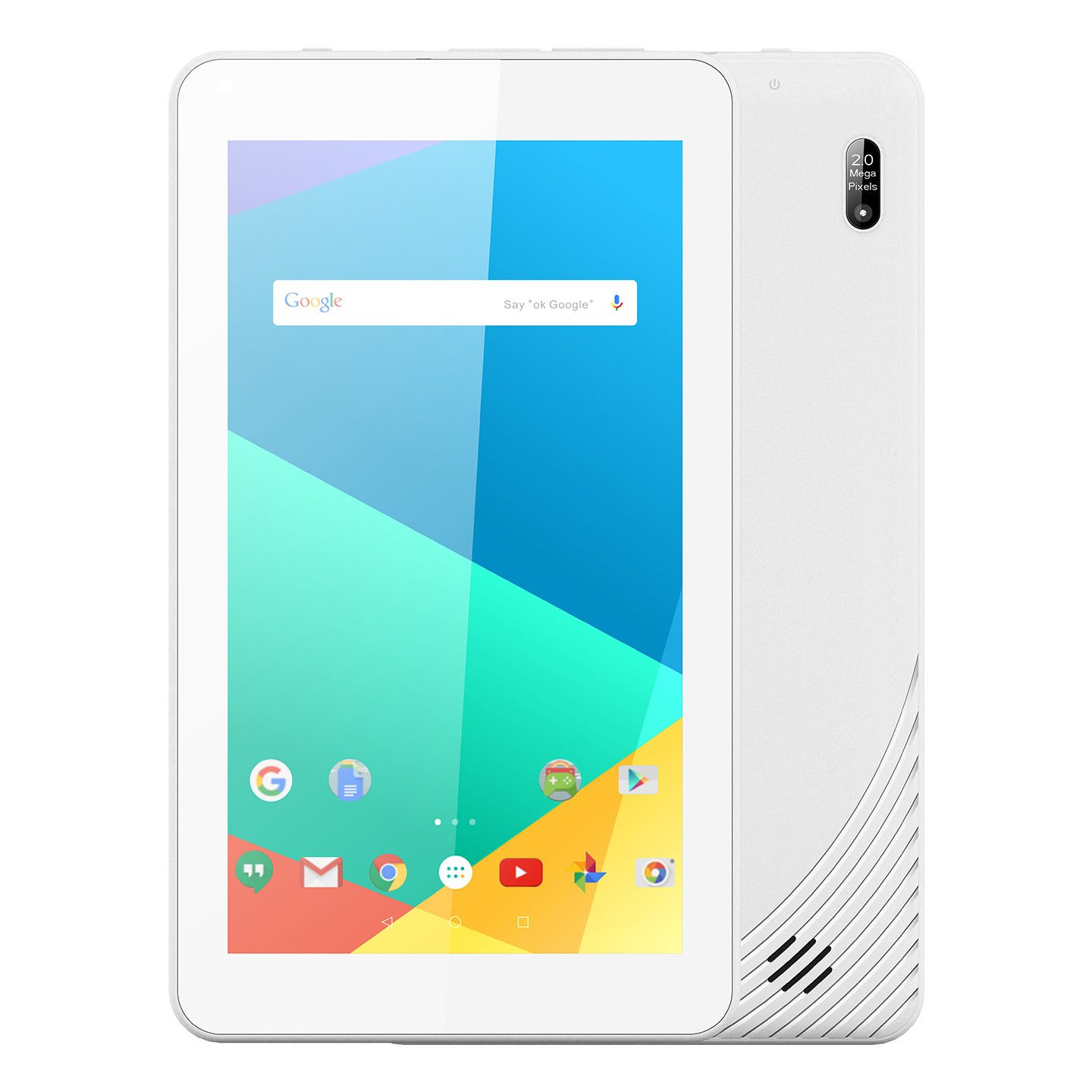 EVEREST WINNER PRO EW-2021 QUAD CORE 2GB DDR3 16GB WIFI/BT 7'' 1024X600 DUAL CAMERA WHITE ANDROID 10.0 GO TABLET