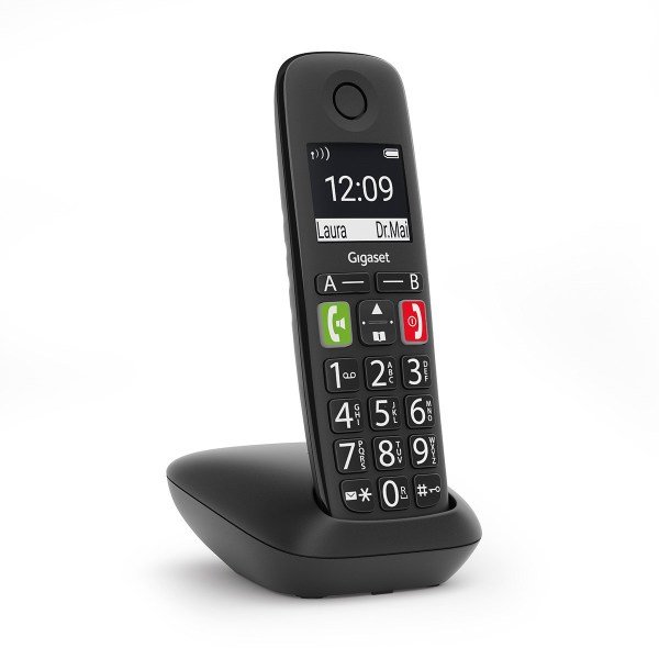 Телефон Gigaset E290 Dect (черный)