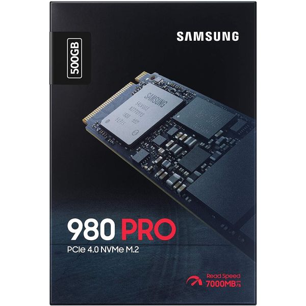 SAMSUNG 980 PRO 500GB 6900/5000MB/s M2 PCIe SSD MZ-V8P500BW
