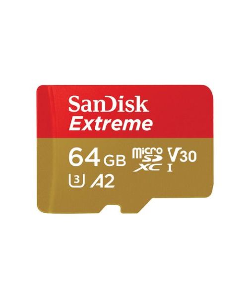 SanDisk Extreme microSDXC UHS-I Card 64GB