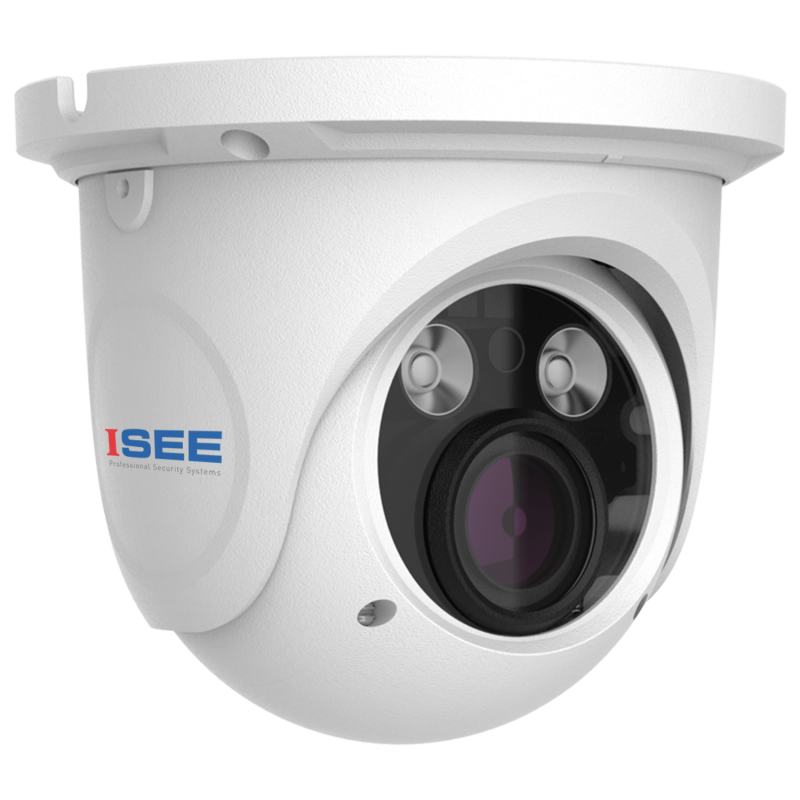 ISEE KAMERA IP ISN-9525S1 2MP H.264 2.8-12MM 30M GECE GÖRÜŞ METAL DOME VARIFOCAL