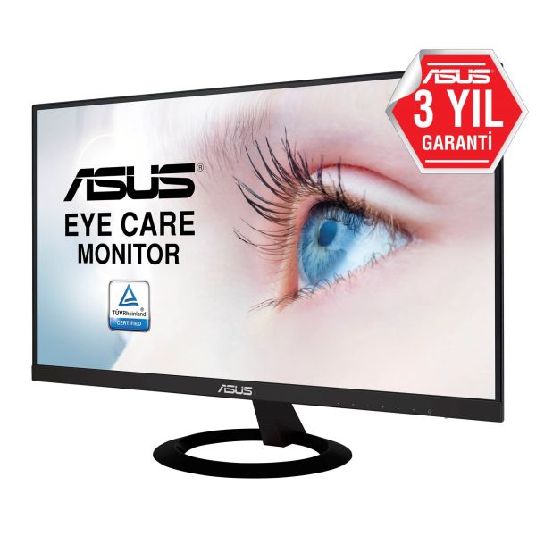ASUS VZ239HE 23'' 75Hz 5MS 1920x1080 VGA/HDMI VESA ULTRA İNCE, EYE CARE, ÇERÇEVESİZ, FLICKER FREE, MAVİ IŞIK FİLTRESİ IPS LED MONITOR