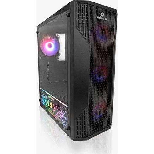 GAMEBOOSTER GB-G3309B 550W 80+ 4x12CM ARGB FAN ATX PENCERELİ USB3.0 SİYAH KASA