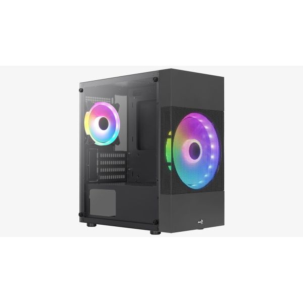 AEROCOOL ATOMIC LITE 500W ARGB FAN PENCERELİ USB3.0 MINI TOWER KASA AE-ATMC-LT-500