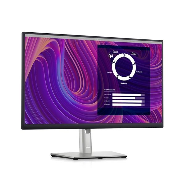 DELL P2423D 23.8'' 8MS 2K 2560x1440 HDMI/DP PIVOT 60HZ SİYAH FULL HD IPS MONITOR