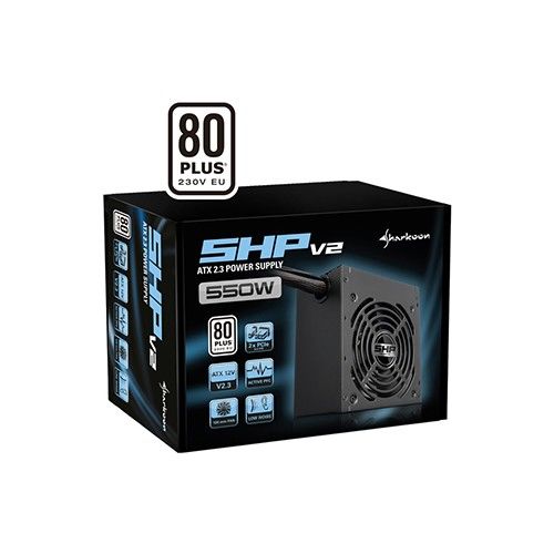 SHARKOON SHP650 V2 650W 80+ 12CM POWER SUPPLY