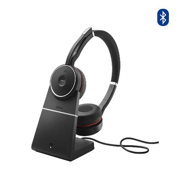 Jabra Evolve 75 Duo USB NC MS (ŞARJ ÜNİTELİ)