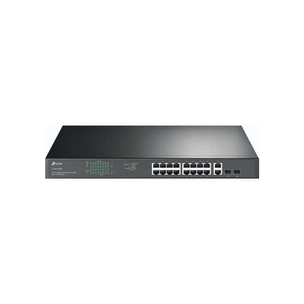 TP-LINK TL-SG1218MP 18 PORT 10/100/1000 16 PORT POE+ 2 X SFP 192 WATT YONETILEMEZ RACK MOUNT SWITCH