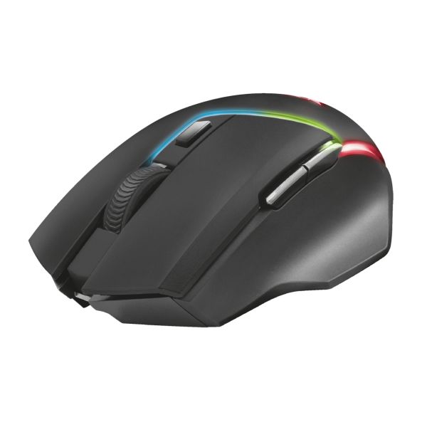 TRUST DİSAN 22210 USB 3000DPI SİYAH GXT 161 ŞARJ EDİLEBİLİR RGB KABLOSUZ GAMING MOUSE